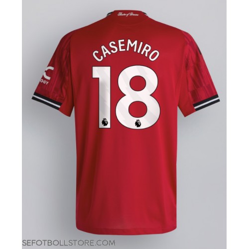 Manchester United Casemiro #18 Replika Hemmatröja 2025-26 Kortärmad